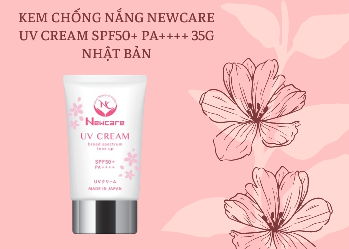 Review Kem chống nắng Newcare UV Cream SPF50+ PA++++ 35g Nhật Bản